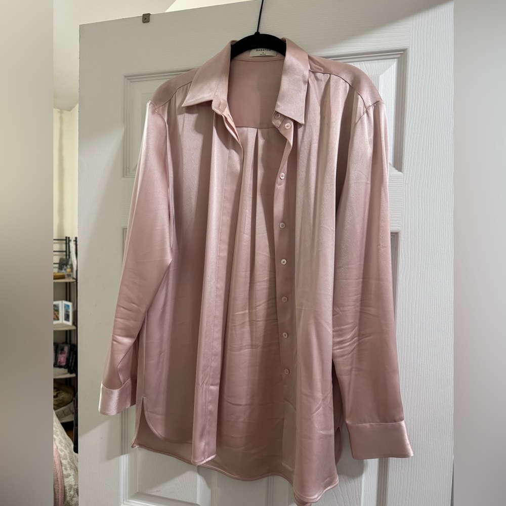 ARITZIA SILK BLOUSE - Picture 2 of 6